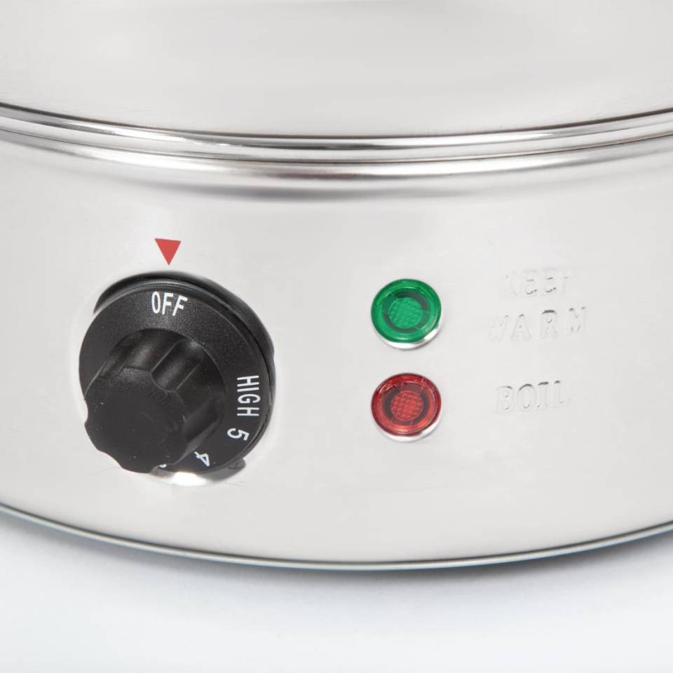 Close-up of popcorn machine control panel
