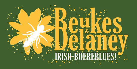 Beukes & Delaney logo with a flower and insect design