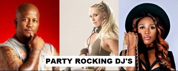 Image showcasing a selection of DJs available for events.