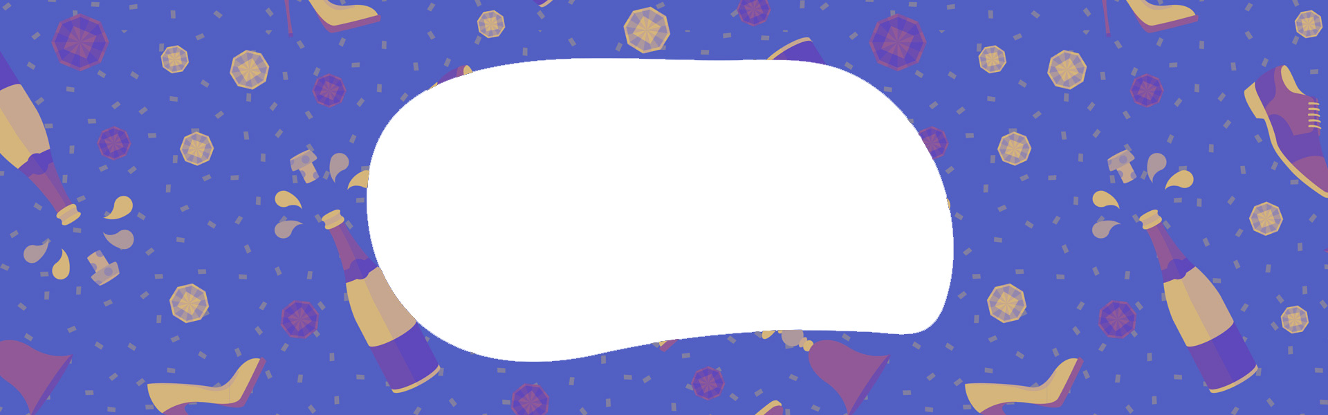 Colorful festive background with party elements