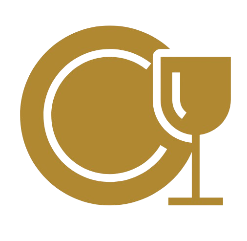 Icon of a plate and a wine glass