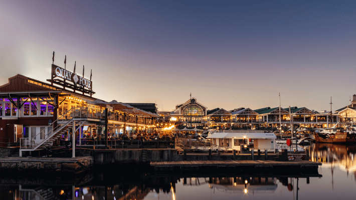 Quay 4 venue at V&A Waterfront, Cape Town