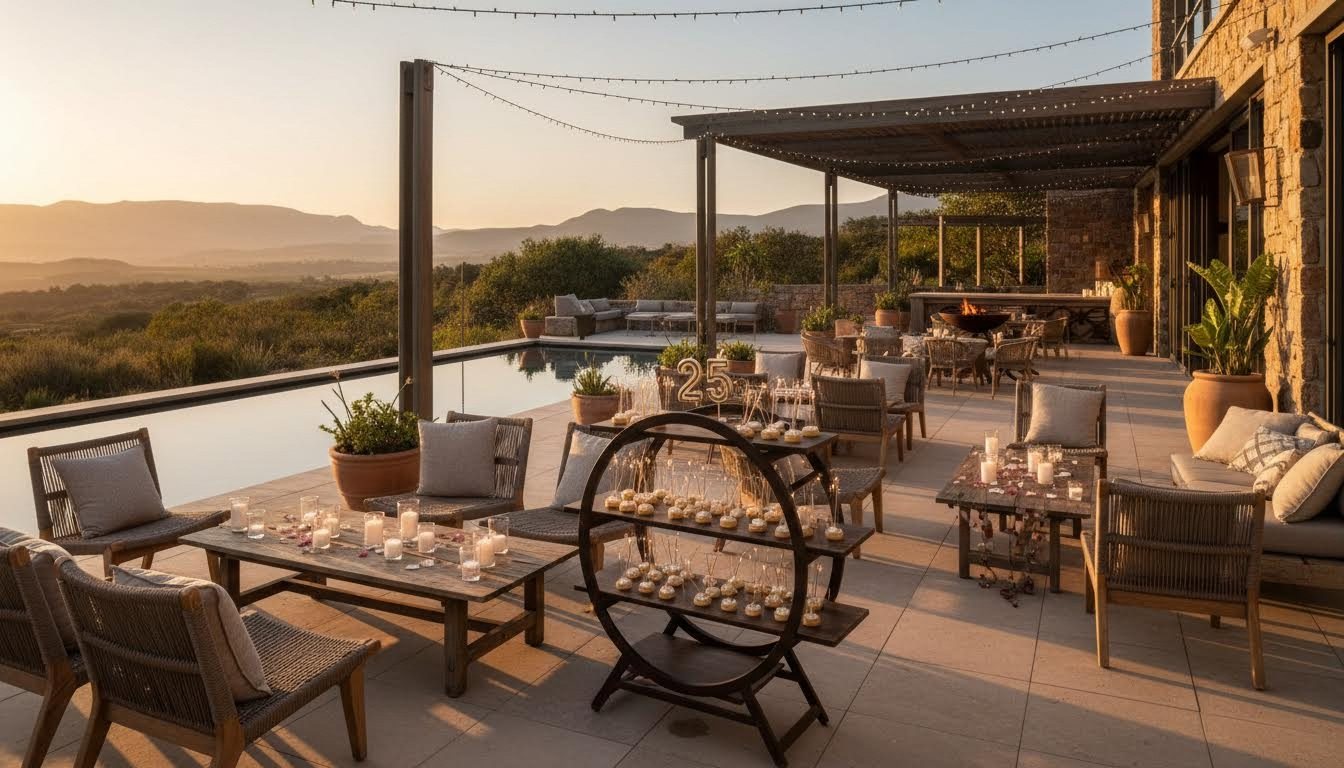 25th Birthday Party Themes for a Grown-Up South African Night