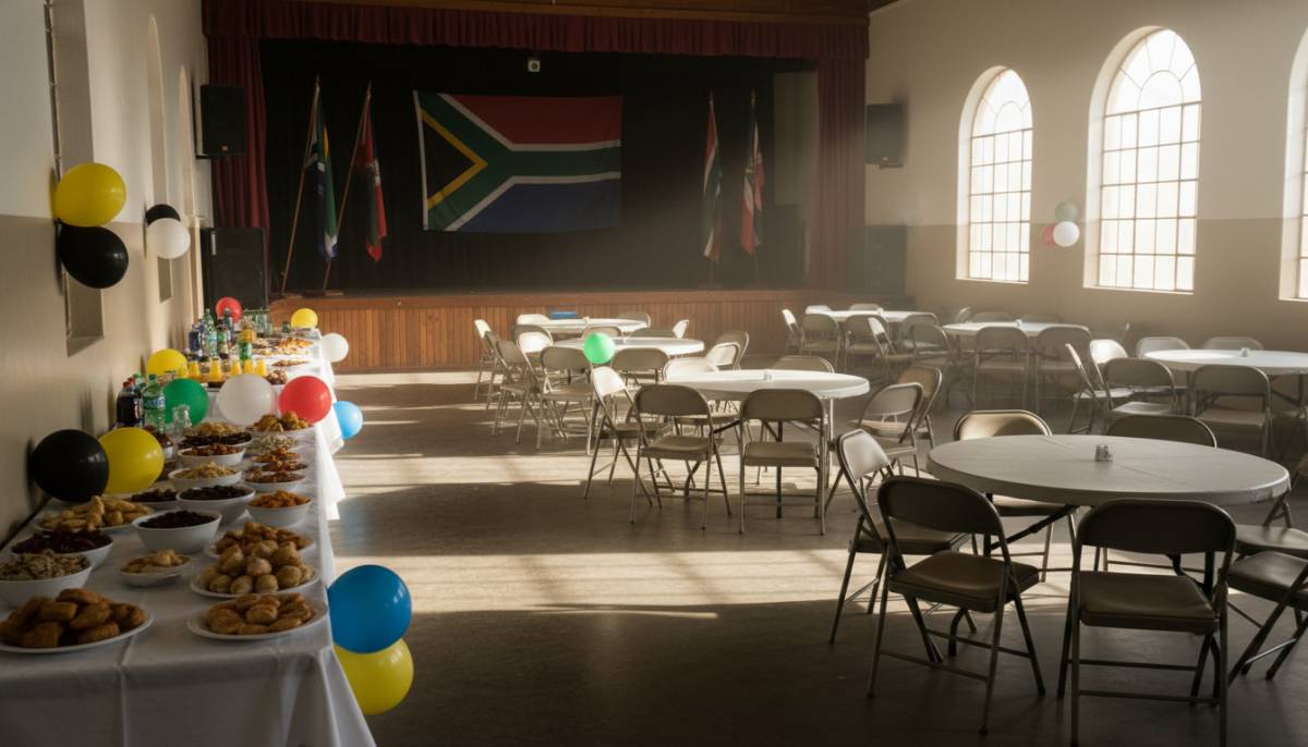 Community hall set for a Freedom Day march-in
