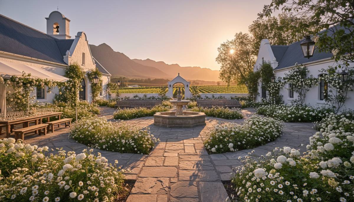 Elopement Hire Directions for a Small SA Wedding