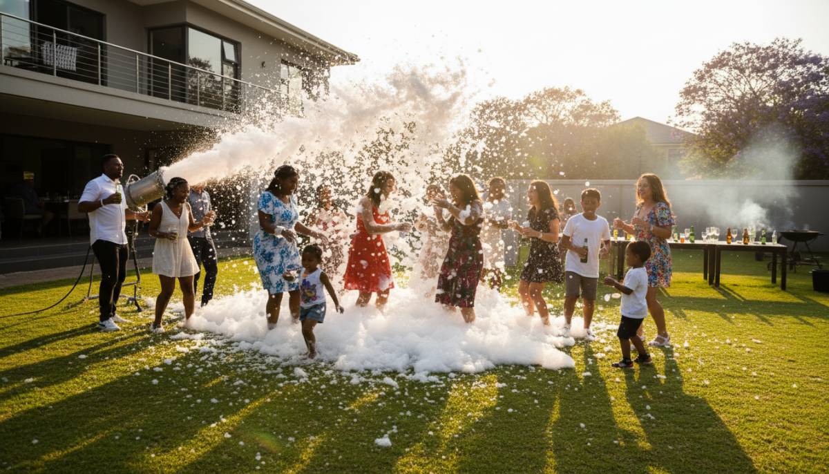 DIY Foam Cannon Party Ideas with Hire Tips for South Africa