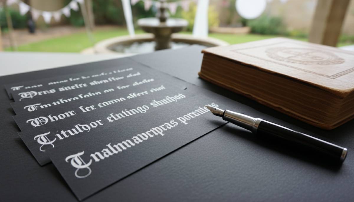 Handwritten reading prompt cards