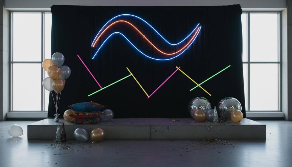 Neon sign photo corner