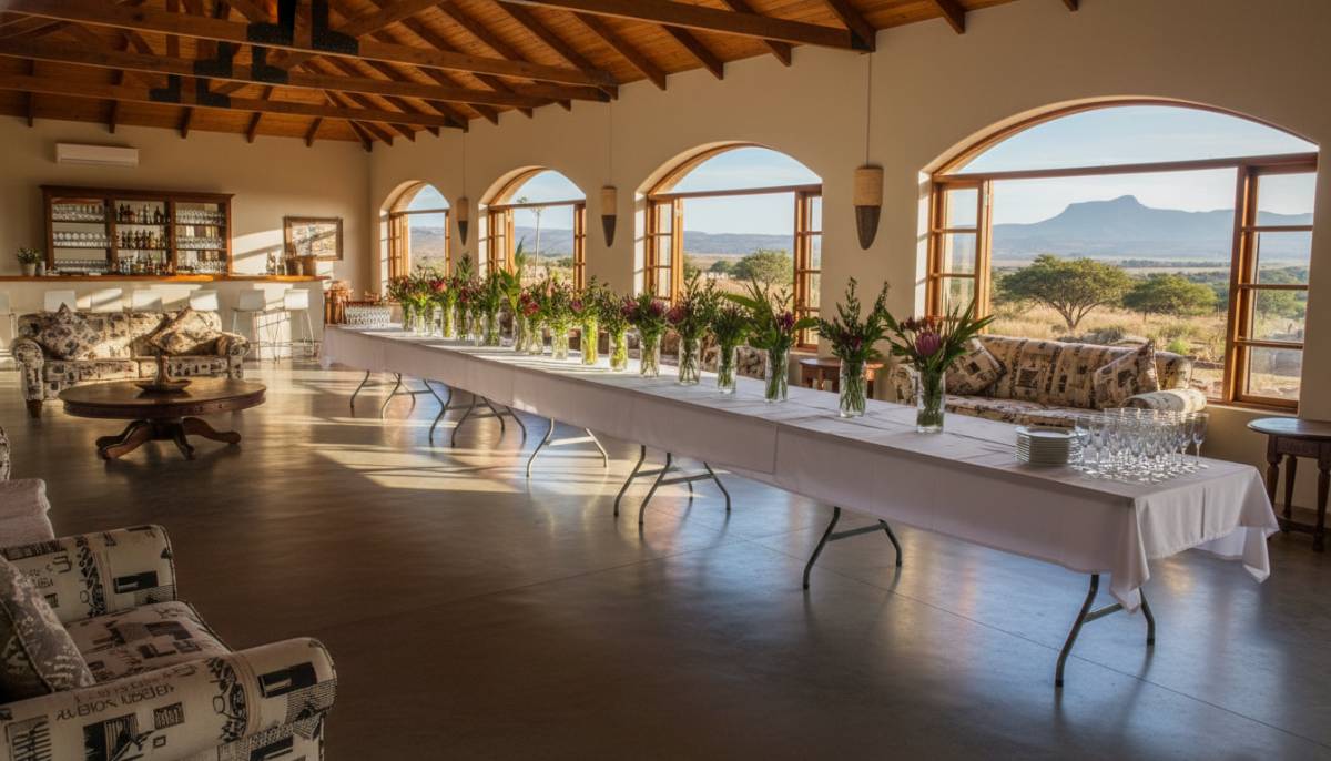 Estate clubhouse ready for a moving party