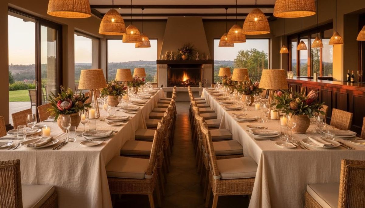 Vow Renewal Hire Ideas for a Warm South African Supper Party
