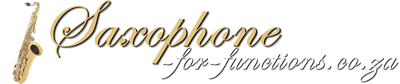 Live Saxophone music for weddings, functions and events logo