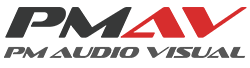 PM Audio Visual logo